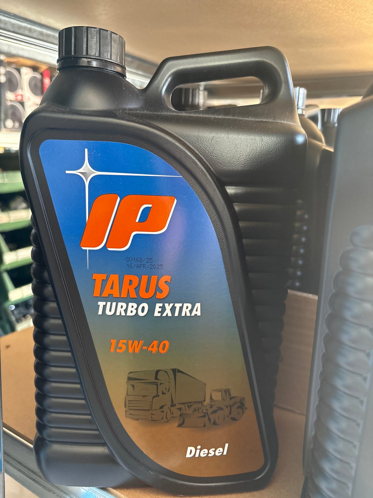 OLIO 15W-40 TARUS TURBO EXSTRA IP LATTA DA 4 lt