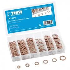 ASSORTIMENTO 110 RONDELLE IN RAME