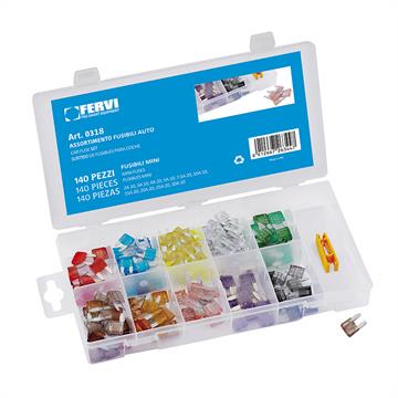 ASSORTIMENTO FUSIBILI MINI PER AUTO