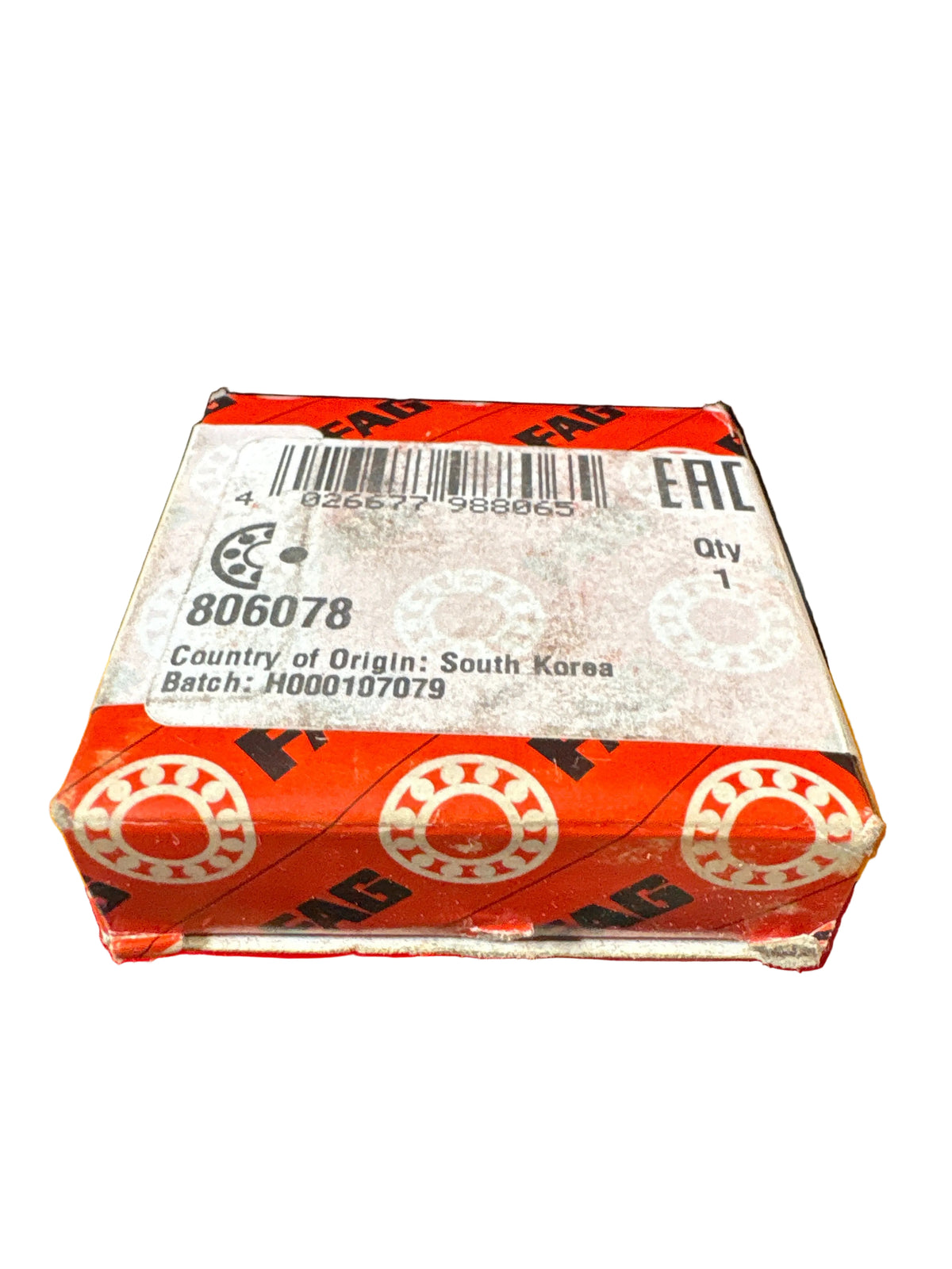 CUSCINETTO 806078 FAG 17X52X17
A SFERE