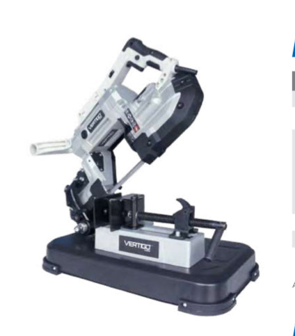 SEGATRICE A NASTRO PORTATILE VERTIGO CON LAMA 1140X13X0,6 
INCLUSA LAMA CHALLENGER 8/11