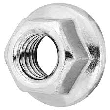 DADI FLANGIATI  DIN 6923 Cl. /8/ ZIGR. "S 13" FE/ZN 5C 1A ZN.BIANCO